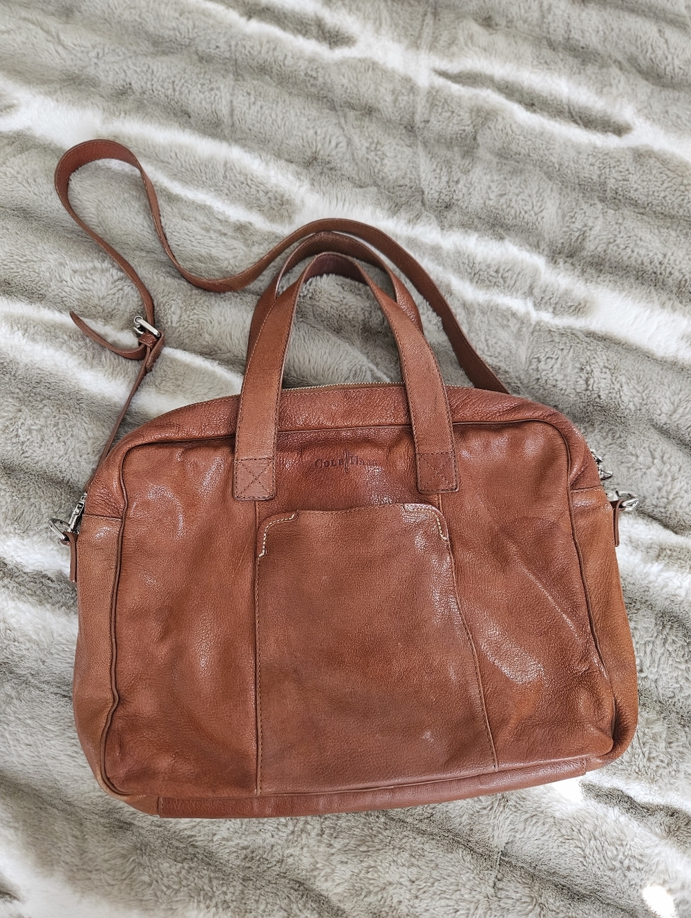 Cole Haan Large Leather Bag - Picture 6 of 10